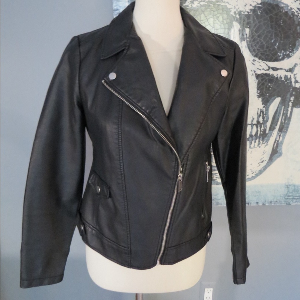 Atmosphere Faux Leather Jacket